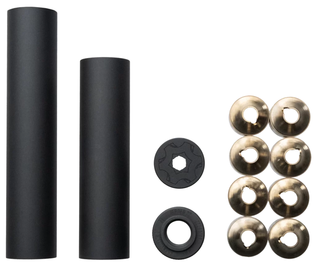 CMMG Zeroed 22 22 LR 1" Black Aluminum/Stainless Steel 1/2"x28