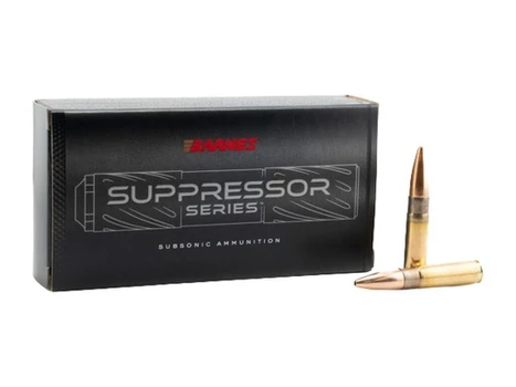 Barnes Bullets 32519 300Blackout 205gr Sierra GameKing 20 Per Box/10 Case