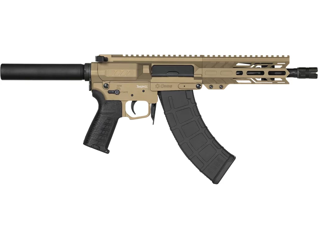 Cmmg Pistol Banshee Mk47 7.62X 39Mm 8" 30Rd Pistol Tube Tan PE-76AE8AE-CT
